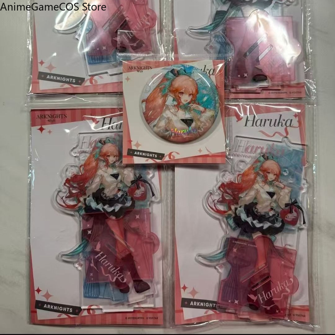 Pin Button Badge - Anime Arknights Vermeil Cosplay Acrylic Standee