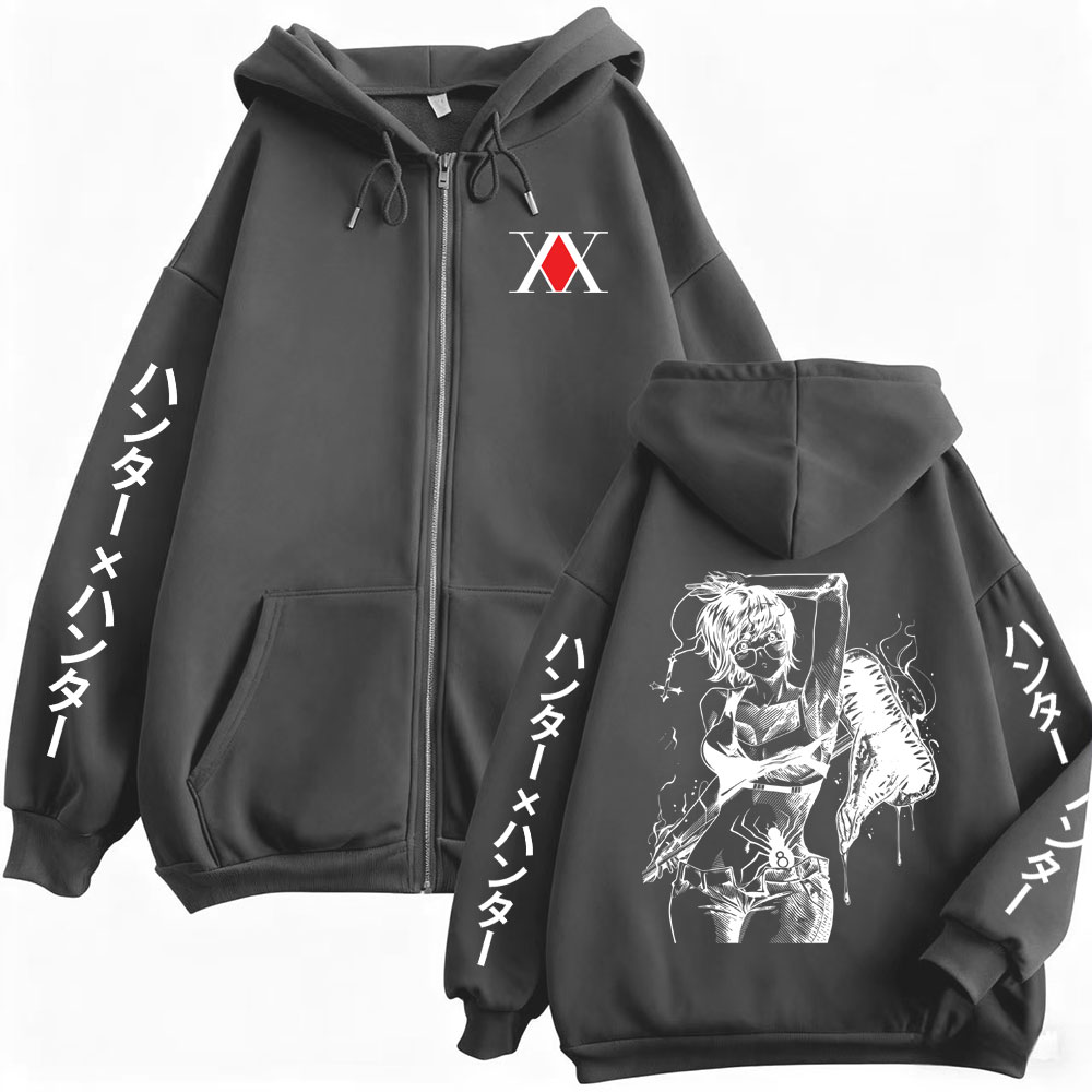 Anime Hunter X Hunter Zipper H - огляд і ціна Anime Merch Hoodie