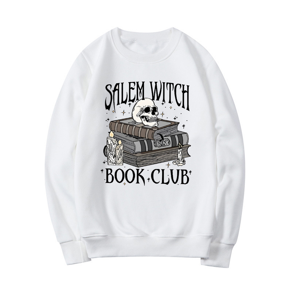 Salem Witch Book Club Sweatshi - огляд і ціна Anime Merch Hoodie