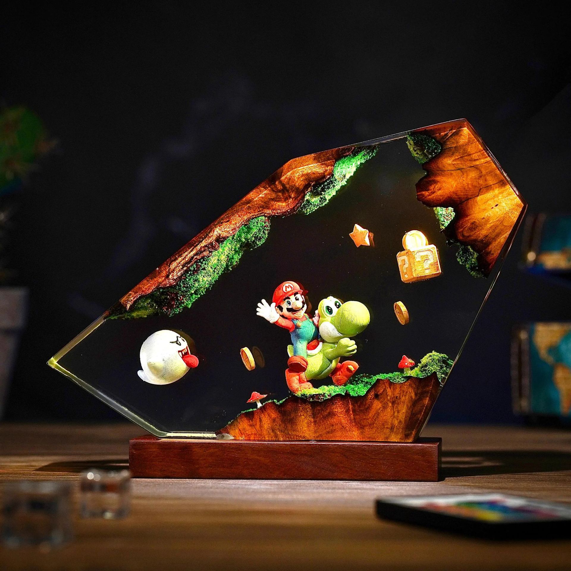 Table Resin Lamp Cartoon Anime - огляд і ціна Free Anime Merchandise