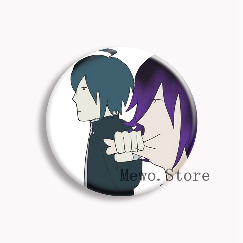 Kokichi Ouma Shuichi Saihara D - огляд і ціна Pin Button Badge