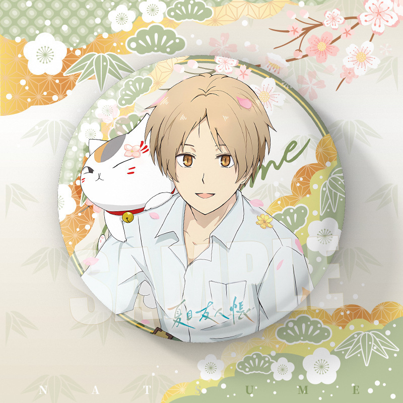 Anime Natsume Yuujinchou New M - огляд і ціна Pin Button Badge