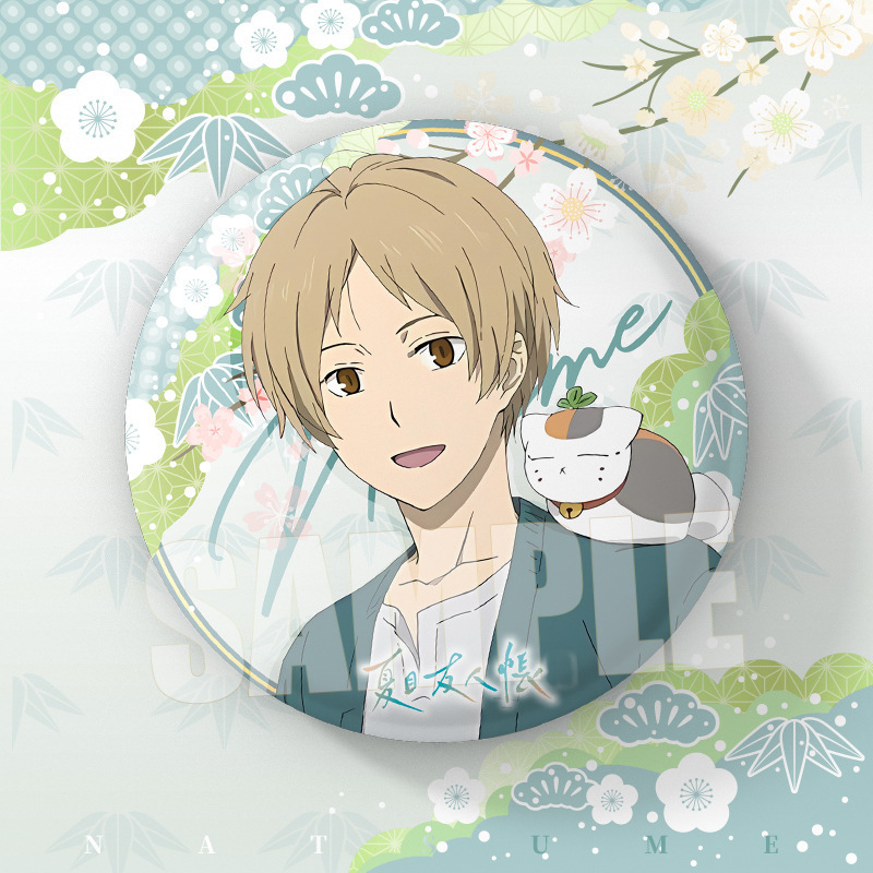 Anime Natsume Yuujinchou New M - огляд і ціна Pin Button Badge