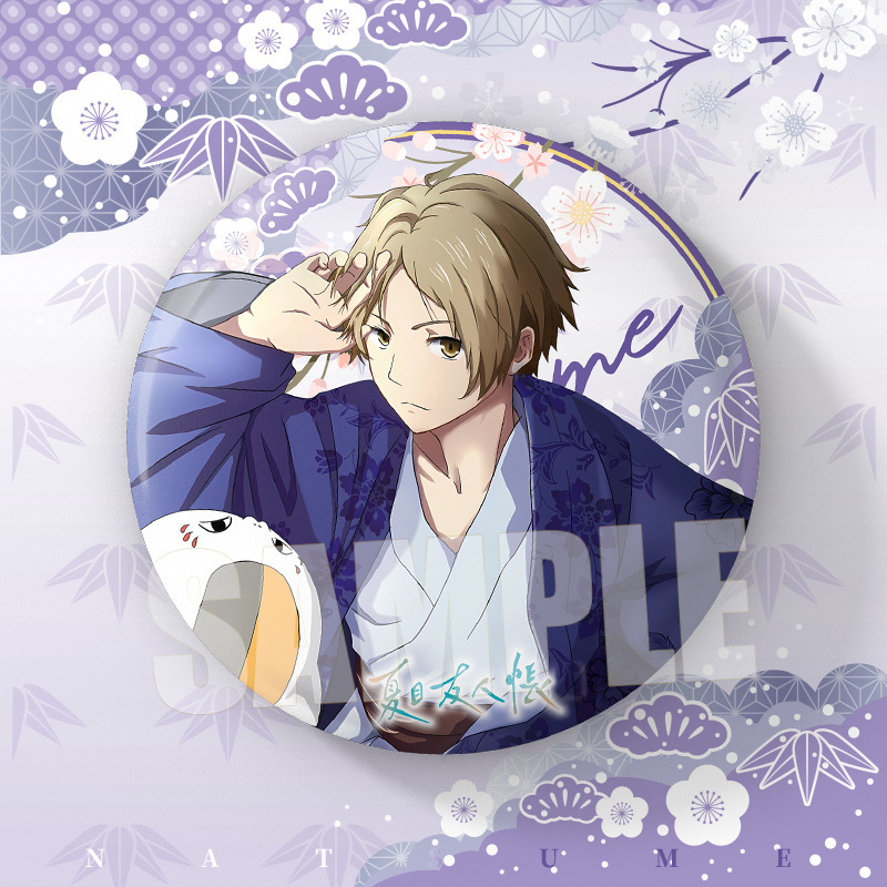 Anime Natsume Yuujinchou New M - огляд і ціна Pin Button Badge