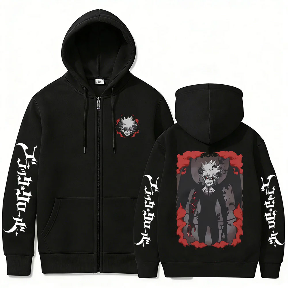 Anime Black Clover Asta Merch  - огляд і ціна Anime Merch Hoodie