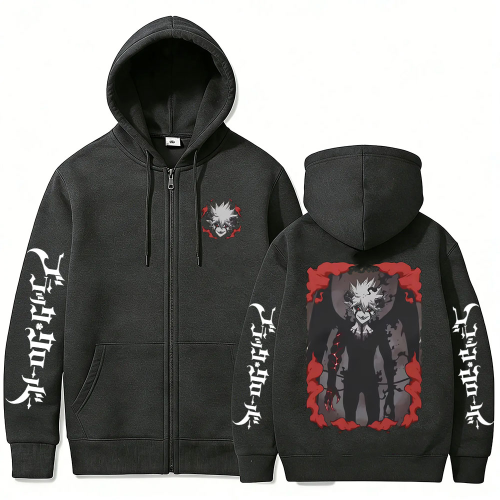 Anime Black Clover Asta Merch  - огляд і ціна Anime Merch Hoodie
