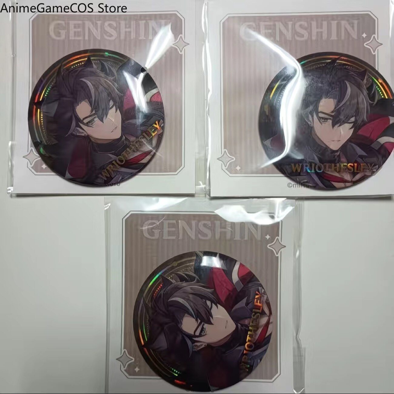 Anime Genshin Impact Wriothesl - огляд і ціна Pin Button Badge