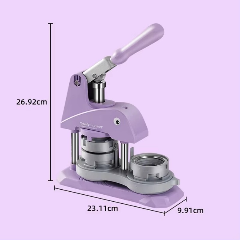 Purple 25MM 32MM 58MM Metal Ti - огляд і ціна Pin Button Badge