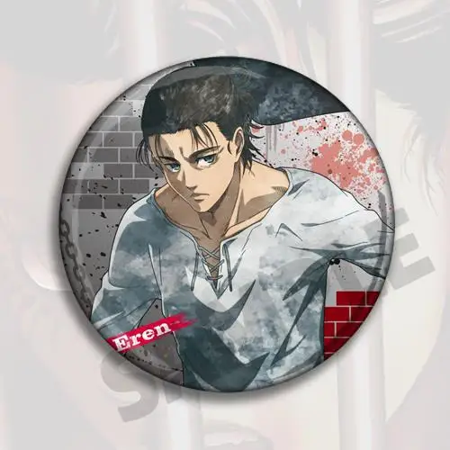 Attack on Titan Anime Merch Ba - огляд і ціна Pin Button Badge