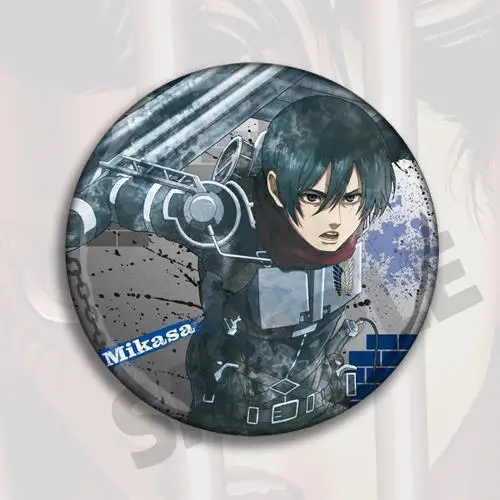 Attack on Titan Anime Merch Ba - огляд і ціна Pin Button Badge