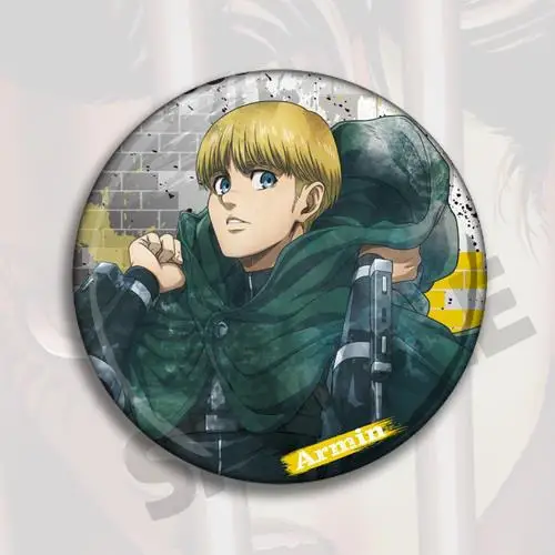 Attack on Titan Anime Merch Ba - огляд і ціна Pin Button Badge