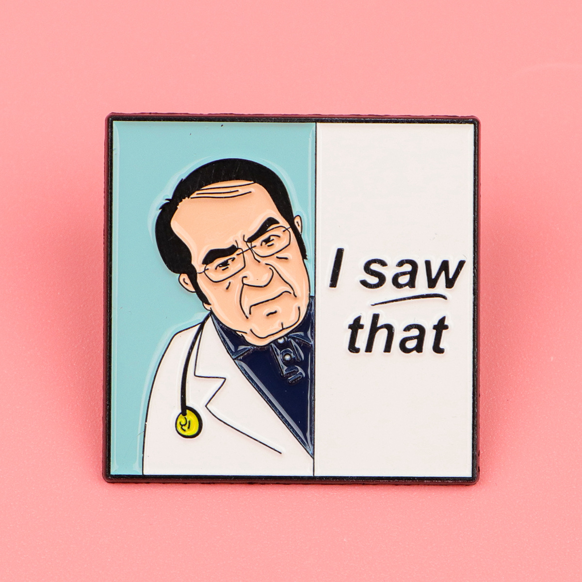 Medical Doctor Character Brooc - огляд і ціна Pin Button Badge