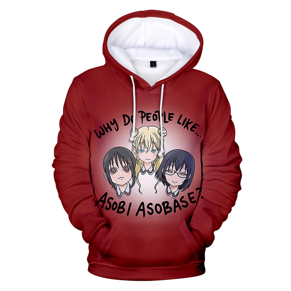 Asobi Asobase Merch Hoodie Uni - огляд і ціна Anime Merch Hoodie