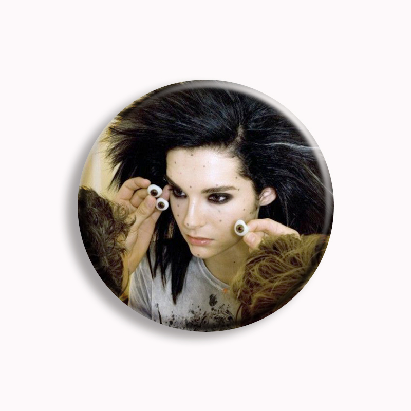 Rock Band Tokio Hotel Kaulitz  - огляд і ціна Pin Button Badge